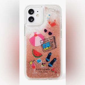 BRAND NEW Kate Spade “Pool Party Resin” iPhone 12 Mini Case